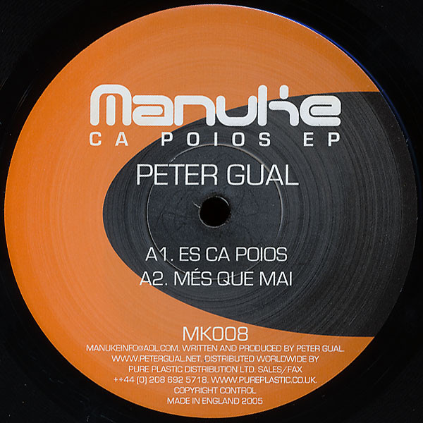 Peter Gual - Ca Poios EP | Manuke (MK 008) - 2