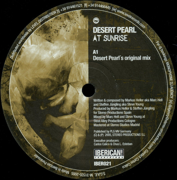 Desert Pearl - At Sunrise | Iberican! Recordings (IBER021)