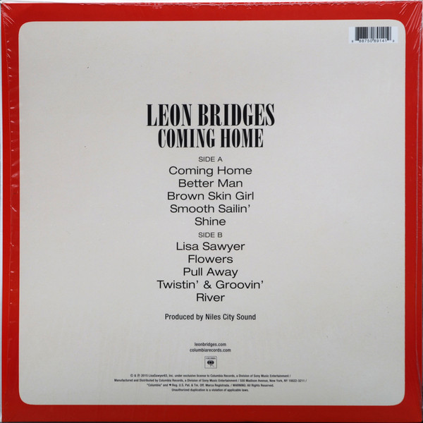 Leon Bridges - Coming Home | Columbia (88875 08914 1) - 2 Leon Bridges - Coming Home | Columbia (88875 08914 1) - 2