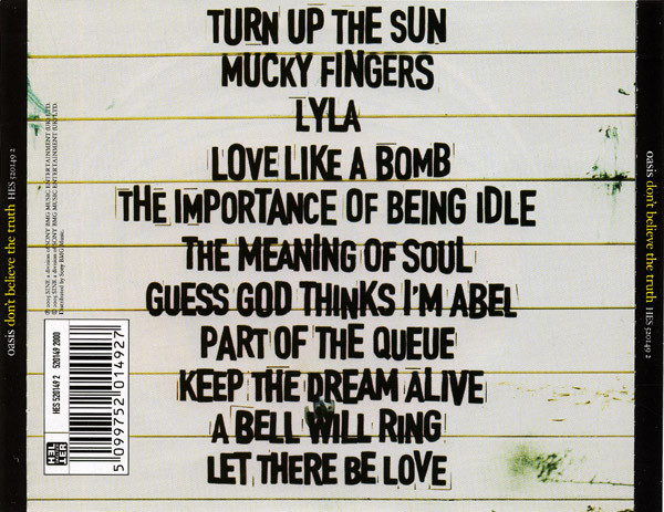 Oasis - Don't Believe The Truth | Helter Skelter (HES 520149 2) - 2