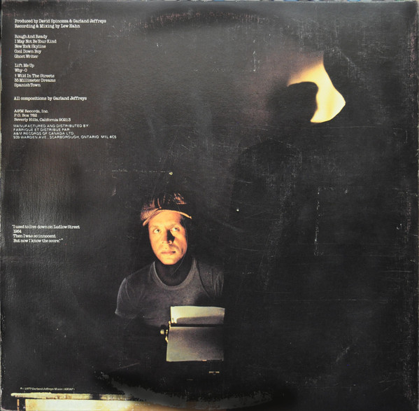 Garland Jeffreys - Ghost Writer | A&M Records (SP-4629) - 2 Garland Jeffreys - Ghost Writer | A&M Records (SP-4629) - 2