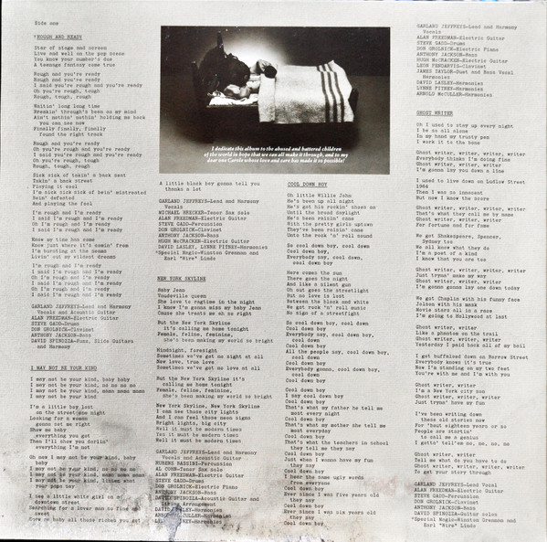 Garland Jeffreys - Ghost Writer | A&M Records (SP-4629) - 3 Garland Jeffreys - Ghost Writer | A&M Records (SP-4629) - 3