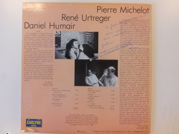 René Urtreger , Daniel Humair , Pierre Michelot - Hum! Collection Privée | Carlyne Music (Car 007) - 2 René Urtreger , Daniel Humair , Pierre Michelot - Hum! Collection Privée | Carlyne Music (Car 007) - 2