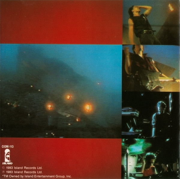 U2 - Live / Under A Blood Red Sky | Island Records (CIDM-113) - 3
