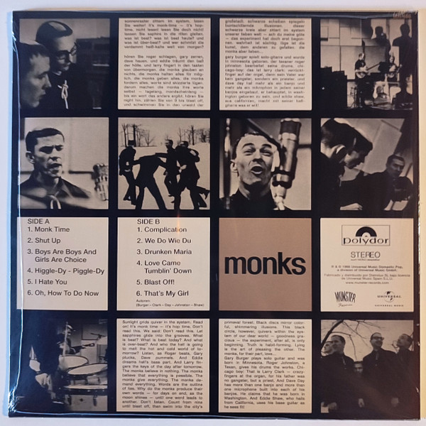 The Monks - Black Monk Time | Munster Records (MR 486) - 2 The Monks - Black Monk Time | Munster Records (MR 486) - 2