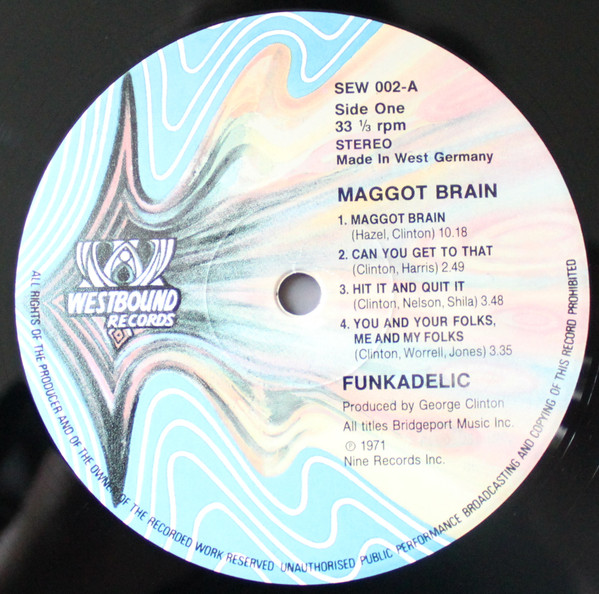 Funkadelic - Maggot Brain | Westbound Records (SEW 002) - 3