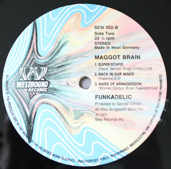 Funkadelic - Maggot Brain | Westbound Records (SEW 002) - 4