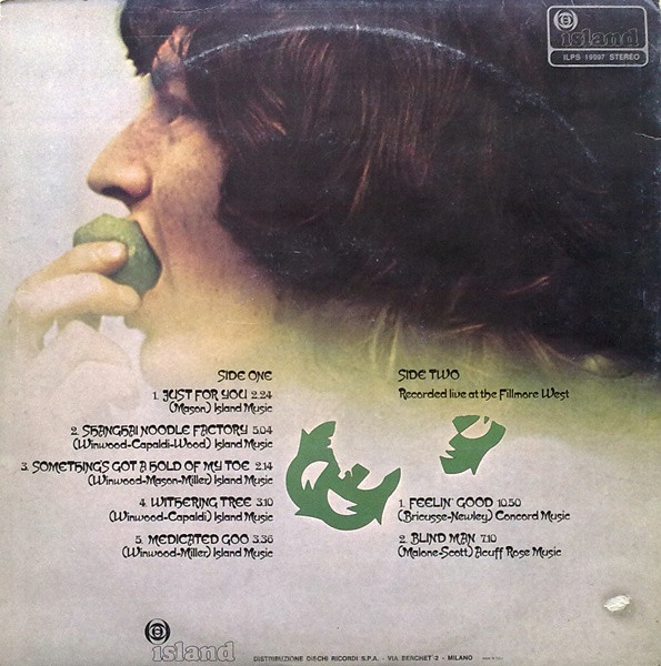 Traffic - Last Exit | Island Records (ILPS 19097) - 2 Traffic - Last Exit | Island Records (ILPS 19097) - 2