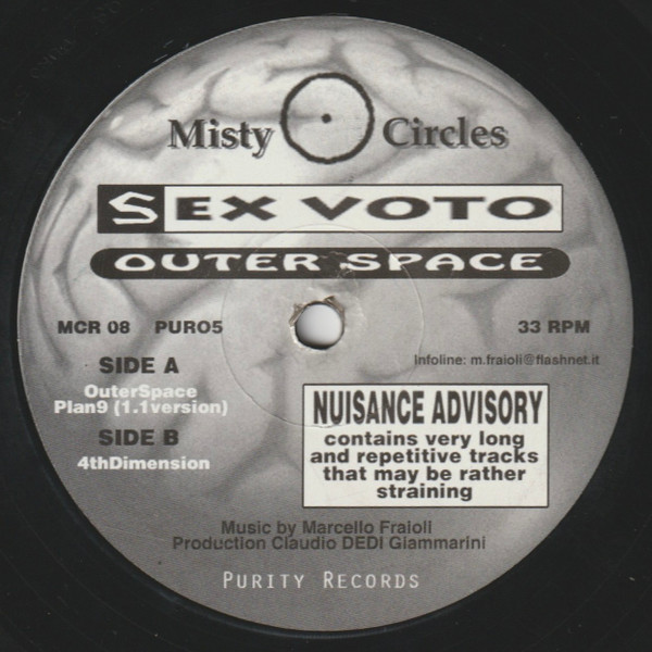 Sex Voto - Outer Space | Misty Circles (MCR08) - 2 Sex Voto - Outer Space | Misty Circles (MCR08) - 2
