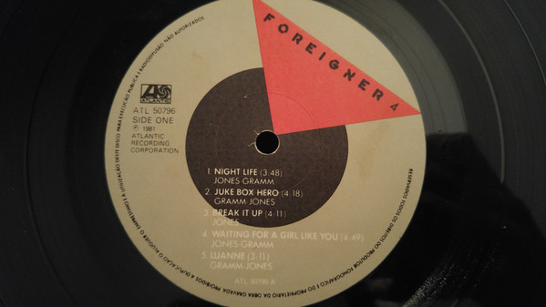 Foreigner - 4 | Atlantic (ATL 50 796)