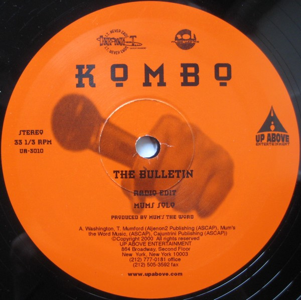 Kombo - New Horizons | Up Above Records (UA-3010) - 4