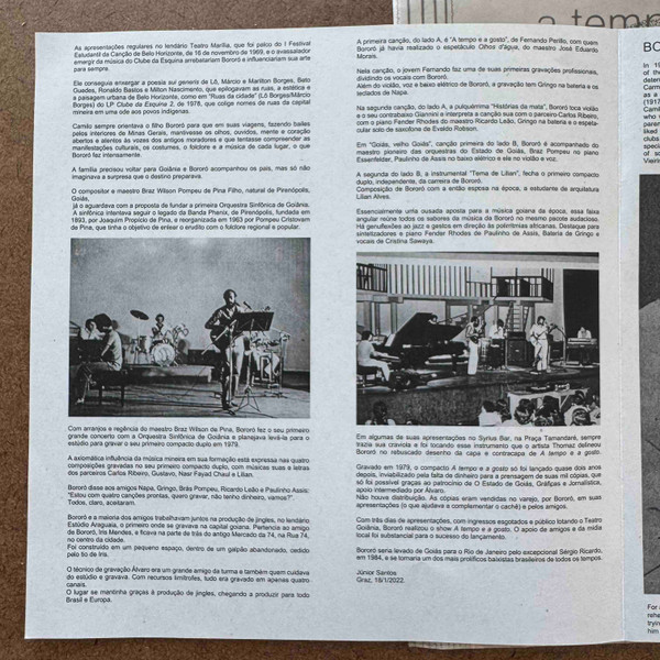 Bororó - A Tempo E A Gosto | Notes On A Journey (NOAJ7-004) - 4