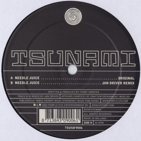 System F - Needle Juice | Tsunami Special Blend (TSUSB 9006) - 4