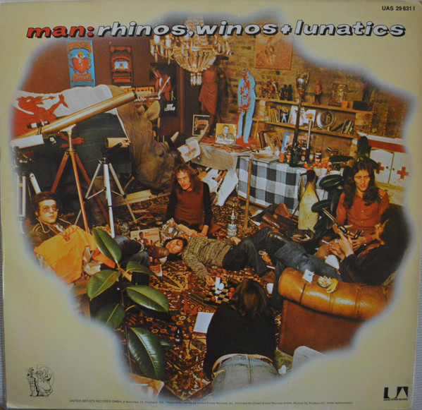 Man - Rhinos, Winos, And Lunatics | United Artists Records (UAS 29631 I) - 2 Man - Rhinos, Winos, And Lunatics | United Artists Records (UAS 29631 I) - 2