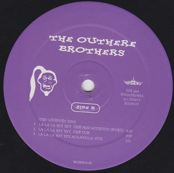 The Outhere Brothers - La La La Hey Hey | Stealth Records (STR 9294) - 3 The Outhere Brothers - La La La Hey Hey | Stealth Records (STR 9294) - 3