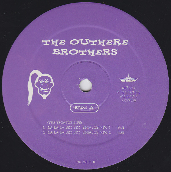 The Outhere Brothers - La La La Hey Hey | Stealth Records (STR 9294) - 2 The Outhere Brothers - La La La Hey Hey | Stealth Records (STR 9294) - 2