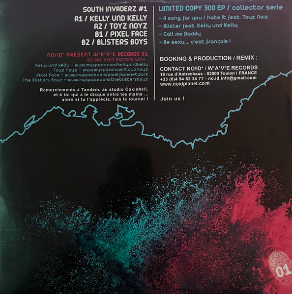Kelly Und Kelly , Toyznoyz , Pixel Face , The Blisters Boyz - W.A.V.E We Are Very Exciting ! | No/ID (Wave Records #1) - 2
