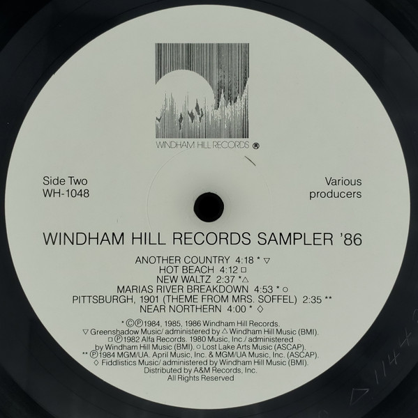 Various - Windham Hill Records Sampler '86 | Windham Hill Records (WH-1048) - 4 Various - Windham Hill Records Sampler '86 | Windham Hill Records (WH-1048) - 4