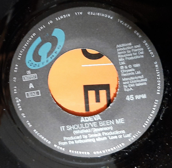 Adeva - It Should've Been Me | Cooltempo (06 3237257) - 3