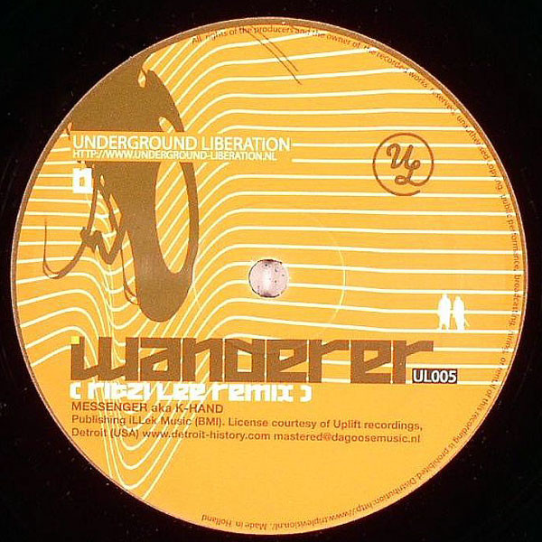 Messenger aka Kelli Hand - Wanderer | Underground Liberation (UL005) - 2 Messenger aka Kelli Hand - Wanderer | Underground Liberation (UL005) - 2
