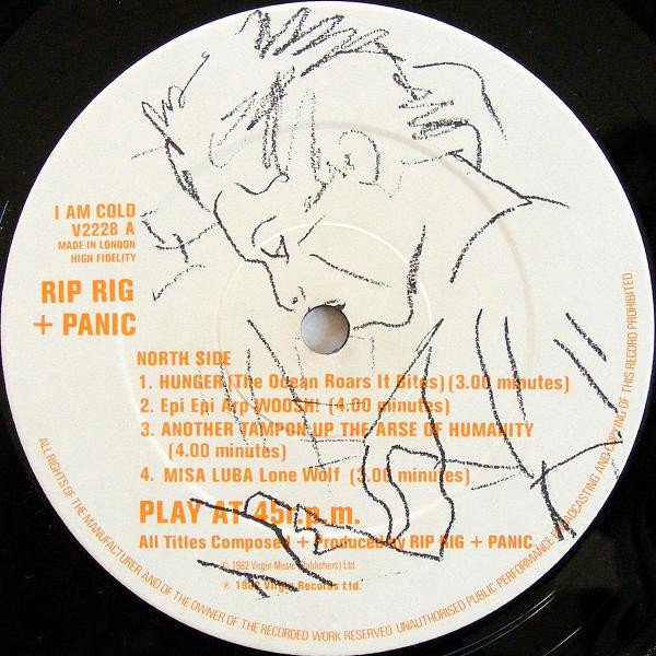 Rip Rig & Panic - I Am Cold | Virgin (V2228) - 3 Rip Rig & Panic - I Am Cold | Virgin (V2228) - 3
