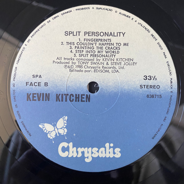 Kevin Kitchen - Split Personality | China Records (636715) - 4