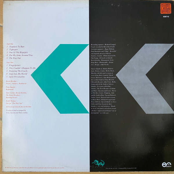 Kevin Kitchen - Split Personality | China Records (636715) - 2