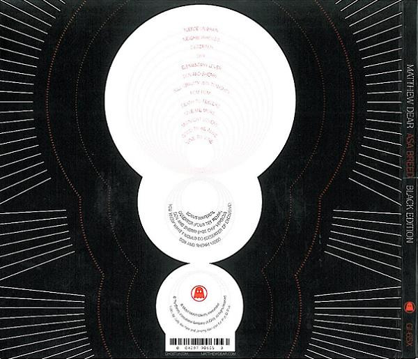 Matthew Dear - Asa Breed (Black Edition) | Ghostly International (GI-65X) - 2