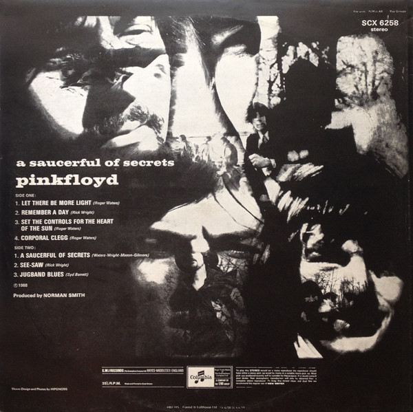 Pink Floyd - A Saucerful Of Secrets | Columbia (SCX 6258) - 2
