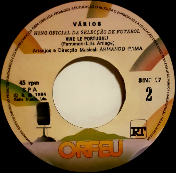 Various - Viva Portugal, Viva! (Hino Oficial Da Selecção Nacional De Futebol '84) | Orfeu (SINP 17) - 4