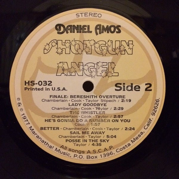 Daniel Amos - Shotgun Angel | Maranatha! Music (HS-032) - 4 Daniel Amos - Shotgun Angel | Maranatha! Music (HS-032) - 4