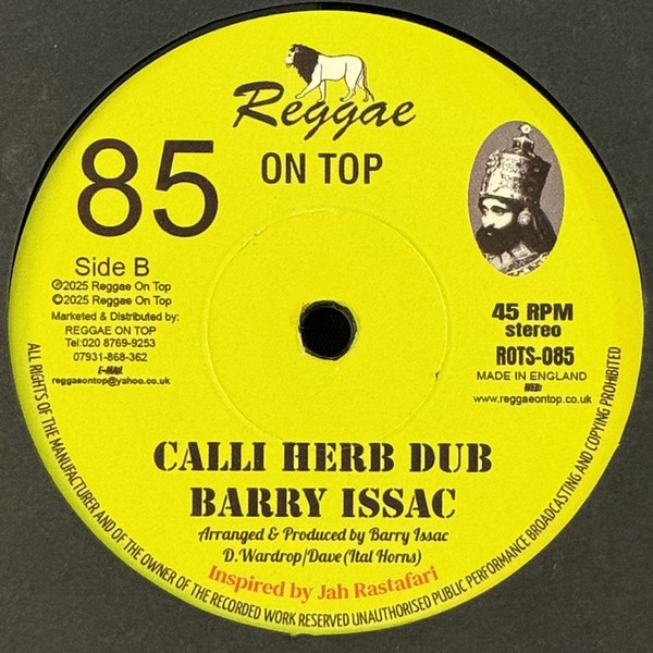 Barry Issac - 1000 Lbs Calli Herbs | Reggae On Top (ROTS-085) - 2