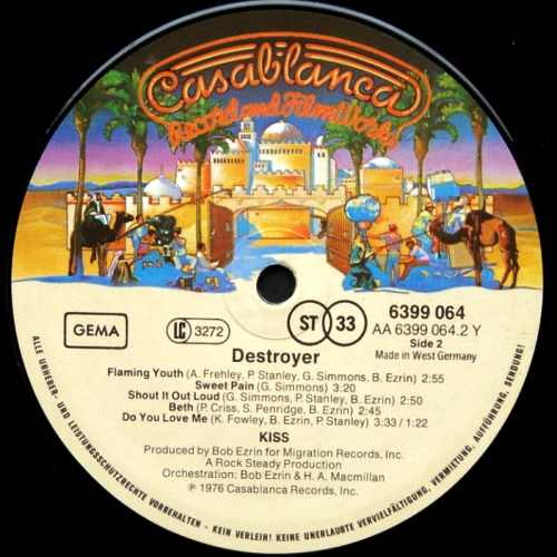 Kiss - Destroyer | Casablanca (6399 064) - 4