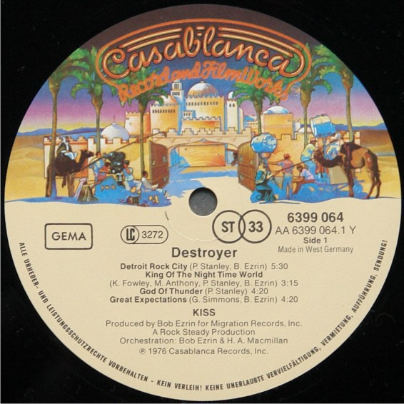 Kiss - Destroyer | Casablanca (6399 064) - 3