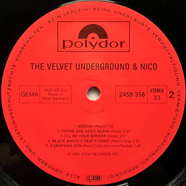 The Velvet Underground & Nico - The Velvet Underground & Nico | Polydor (2459 358) - 4