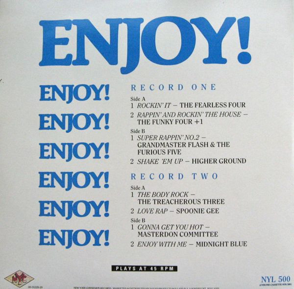 Various - Enjoy! | New York Connexion (NYL 500) - 3 Various - Enjoy! | New York Connexion (NYL 500) - 3