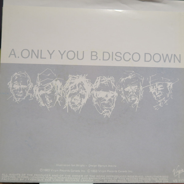 The Flying Pickets - Only You (7") [Vinyl] | Virgin (VS 1177) - 2