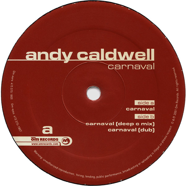 Andy Caldwell - Carnaval | OM Records (om-066sv) - 3