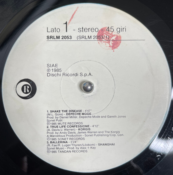 Various - Special For Dee Jays | Ricordi (SRLM 2053) - main Various - Special For Dee Jays | Ricordi (SRLM 2053) - main