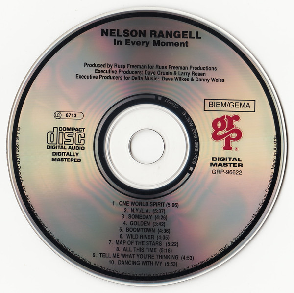 Nelson Rangell - In Every Moment | GRP (GRD-96622) - 3