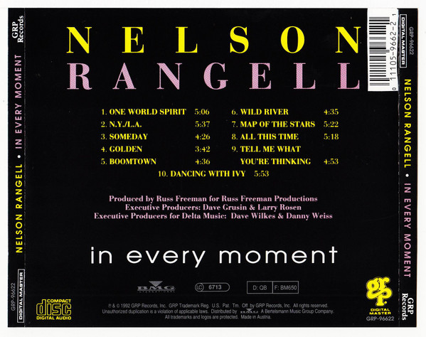 Nelson Rangell - In Every Moment | GRP (GRD-96622) - 2
