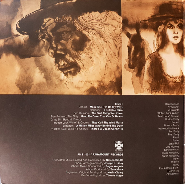 Various - Paint Your Wagon | Paramount Records (SPML 933536) - 2