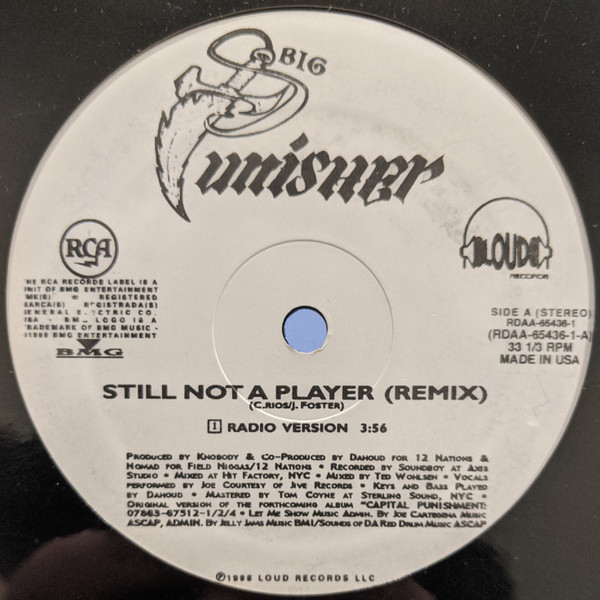 Big Punisher - Still Not A Player | Loud Records (RDAB-65436-1) - main
