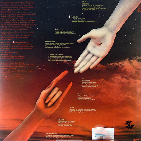 Chris de Burgh - Spanish Train And Other Stories | A&M Records (AMLH 68343) - 2