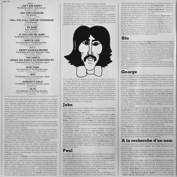 The Beatles , With Tony Sheridan - The Beatles First | Polydor (2486 128) - 2 The Beatles , With Tony Sheridan - The Beatles First | Polydor (2486 128) - 2