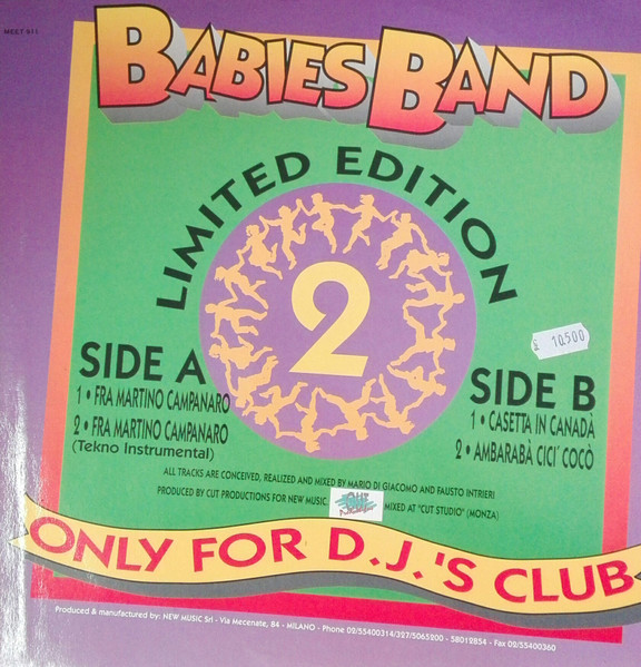 Babies Band - Limited Edition 2 | Meet Records (MEET 911)