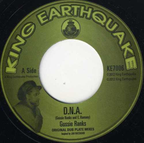 Gussie Ranks - D.N.A | King Earthquake (KE7006) - main