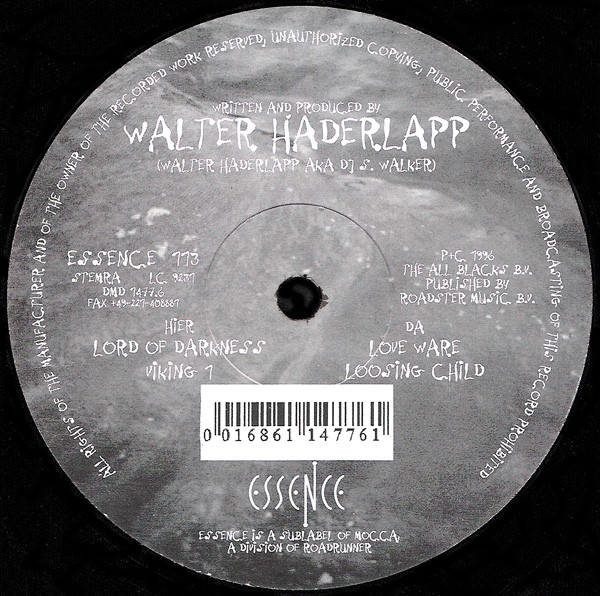 Walter Haderlapp - Love Ware | Essence (Essence 113) - 2