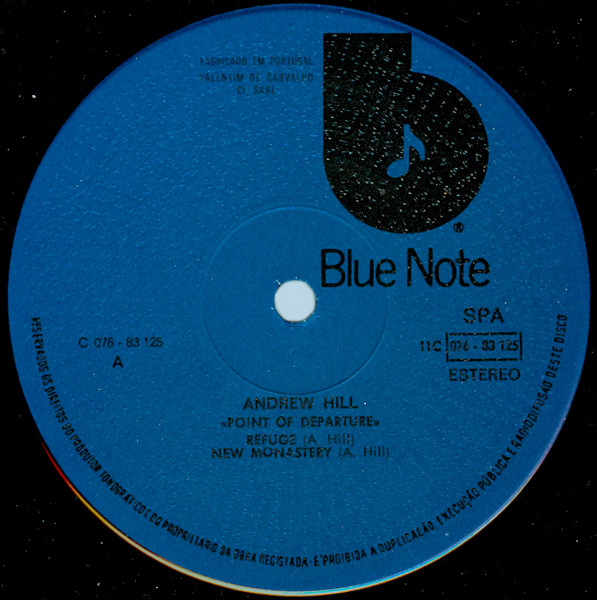 Andrew Hill - Point Of Departure | Blue Note (11C 076-83125) - 2