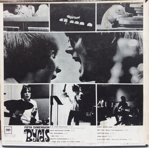The Byrds - Fifth Dimension | Columbia (CL 2549) - 2 The Byrds - Fifth Dimension | Columbia (CL 2549) - 2